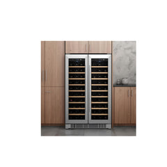 Wine Refrigerator - Silver II Double_Vintner Reserve Grand Stainless Dual-Door Wine Column_Stainless Finish