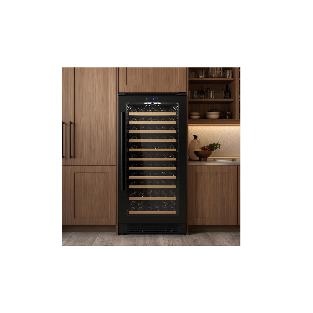 Wine Refrigerator - Black II_Vintner Reserve Shadow Full-Height Built-In Wine Column-Black Finish